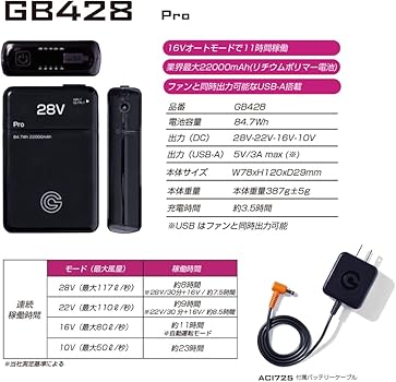 Amazon.co.jp: 長信ジャパン 2025年 28V バッテリー ファン